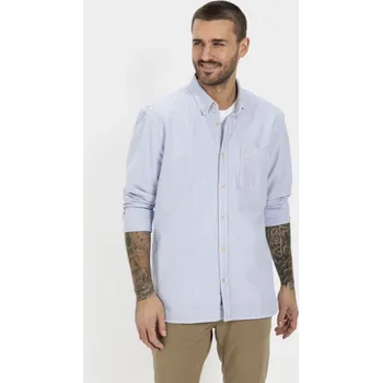 Pánská košile KOŠILE CAMEL ACTIVE LONGSLEEVE SHIRT SKYLIGHT