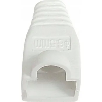 Síťový konektor Gumová krytka konektoru RJ45 Lamex LXKDCA17 8P8C bílá