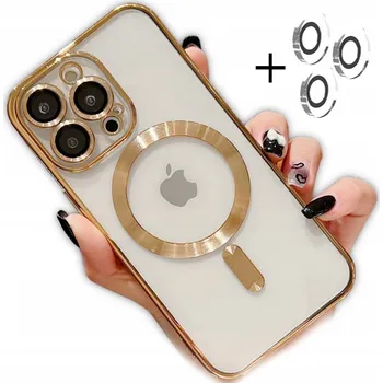 Pouzdro na mobilní telefon Zadní Kryt DXS pro Apple iPhone 13 Pro zlatá