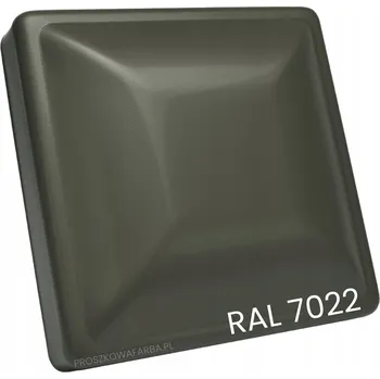 barva na zeď BARVA RAL 7022 Polyesterová MATNÁ 1 kg