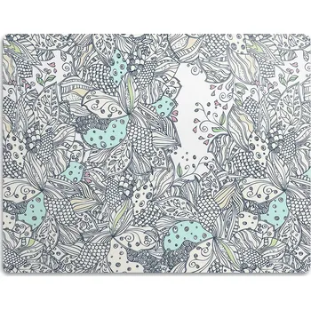 Miska pro psa Podložka pod misku pro kočky psa Vzor omalovánky 60x40