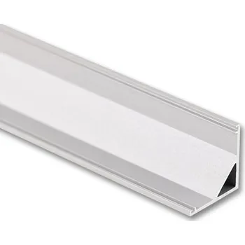 LED páska Rohový hliníkový profil RS, RD, 16x16 mm, bez difuzoru, 3 m