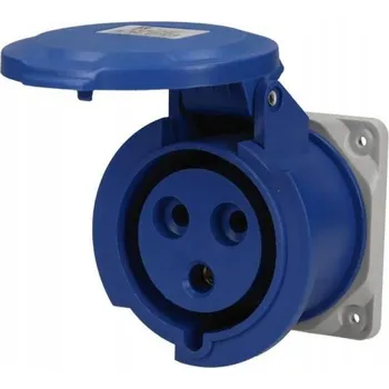 Elektrická zásuvka Elektrická Zásuvka hermetická Spamel modrá