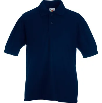 Chlapecké kalhoty Fruit of the Loom Polokošile Kids 65/35 Polo, krátký rukáv, dětská COT163417a36a5-deep navy 128 Navy deep