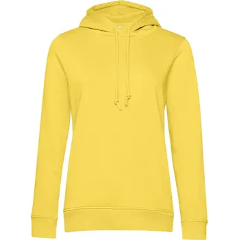 pracovní mikina B&C Mikina B&C Inspire Hooded s kapucí, dámská COT01W34Bx5100-yellow fizz XS Žlutá fizz
