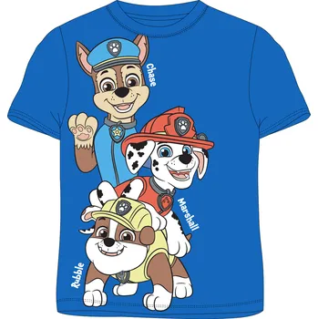 Paw Patrol - Tlapková patrola -Licence Chlapecké tričko - Paw Patrol 52023018, modrá Barva: Modrá, Velikost: 122