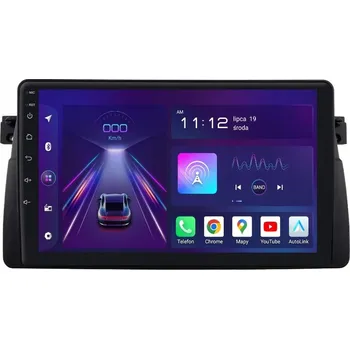 Autorádio 2DIN AUTORÁDIO S NAVIGACÍ ANDROID BMW 3 E46 ROVER 75 8/256 GB DSP CARPLAY LTE