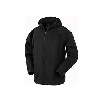 Pánská mikina RESULT Fleecová Mikina mikina černá vel. XXL