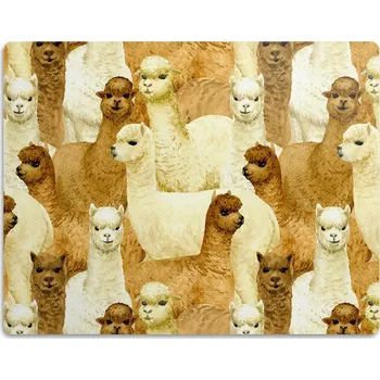 Miska pro psa Vodotěsná podložka pod misku pro psa Alpaka 90x60 cm