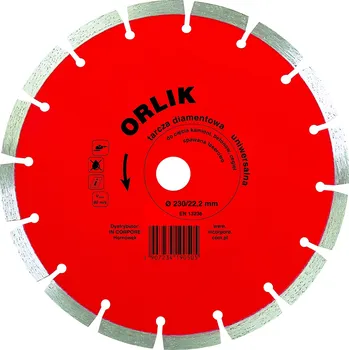 Řezný kotouč DIAMANTOVÝ KOTOUČ ORLIK 125/22,23 MM NA BETONU