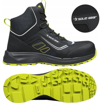 Pracovní obuv Pracovní obuv kůže Cordura Solid Gear Adapt Mid S3S HRO Velikost 48