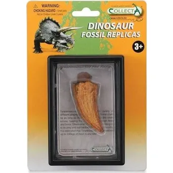 Ząb tyranozaura w opakowaniu