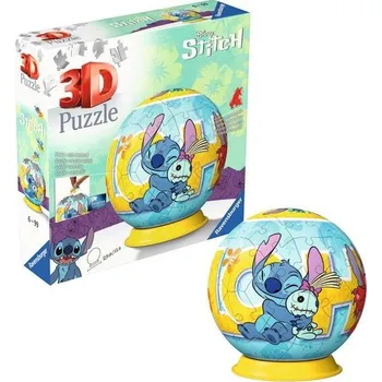 Puzzle 3D Puzzle-Ball: Disney Stitch 72 dílků