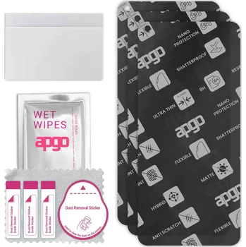 Pouzdro na mobilní telefon Hybridní Sklo apgo pro TCL 10 5G, 3 ks