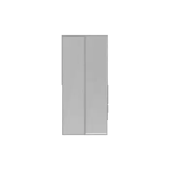 Vanová zástěna Ravak Supernova Čtyřúhelníkový sprchový kout SRV2-S, 87-89x195 cm, satin, dekor pearl