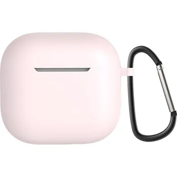 Příslušenství pro reproduktor AlzaGuard Skinny Silicone Case pro Airpods 4 růžové