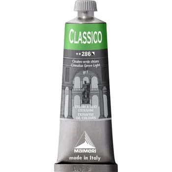 Olejová barva Maimeri Classico Olejová barva Cinnabar Green Light 60 ml 1 ks