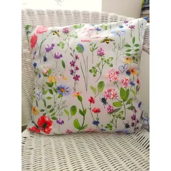 Povlak na polštářek Povlak na polštářek ROZKVETLÁ LOUKA