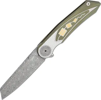 lovecký nůž Damaškový Nůž CRKT Limited Edition Walker Fortuitous 4015