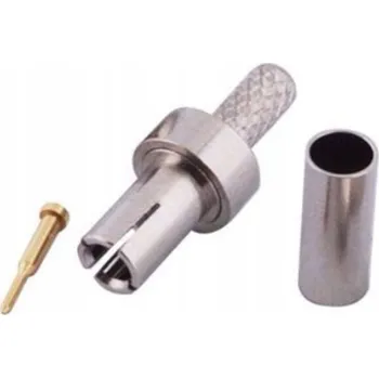 TS9 konektor samec pro kabel RG174, přímý