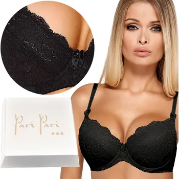 Podprsenka Paripari push-up podprsenka černá velikost 75F