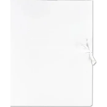 Set školních potřeb Teczka wiązana A4 biała (10szt) GRAND