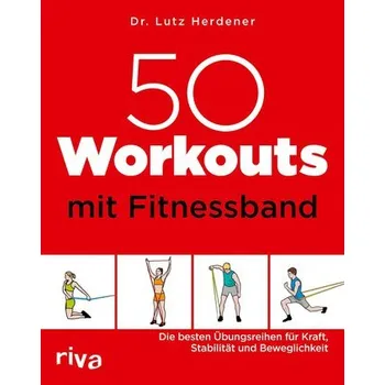 Populárně naučná literatura pro dospělé 50 Workouts mit Fitnessband - Herdener, Lutz
