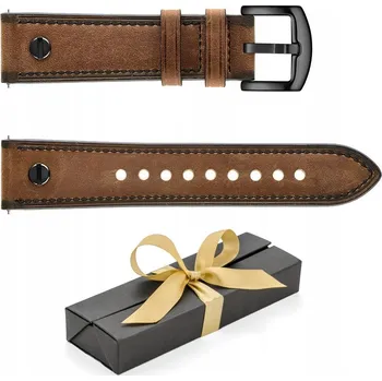 Řemínek na hodinky Řemínek Best Accessories pro Samsung 20mm, hnědý