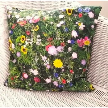 Povlak na polštářek Povlak na polštářek KVĚTINY NA LOUCE