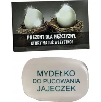 Mýdlo Mýdlo v kostce mýdlo na čištění vajíček dárek k Valentýnu pro něj