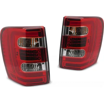 Zadní světlomet TUNING-TEC Zadní světla JEEP GRAND CHEROKEE 99-05.05 červená/bílá LED