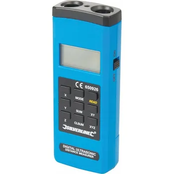 Měřící laser Digitální dálkoměr měřič vzdálenosti 15 m SILVERLINE