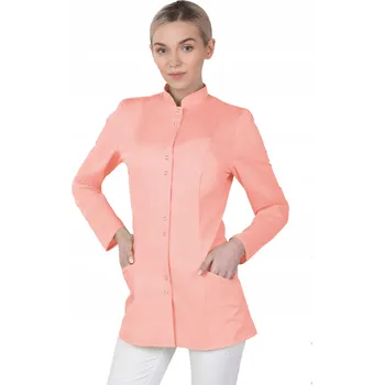 Dámské sako 46 DÁMSKÝ ZDRAVOTNICKÝ BLEJZR NA ZIP SE STOJÁČKEM, KOSMETICKÝ PLÁŠŤ 141SD