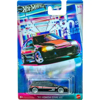 auto na autodráhu Hot Wheels 90s Street Scene 92 Honda Civiv EG