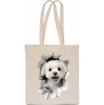 Nákupní taška Nákupní taška PoStar béžová bavlna