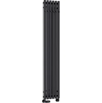 Radiátor Oltens Stang koupelnový radiátor designově 180x31.5 cm černá 55018300