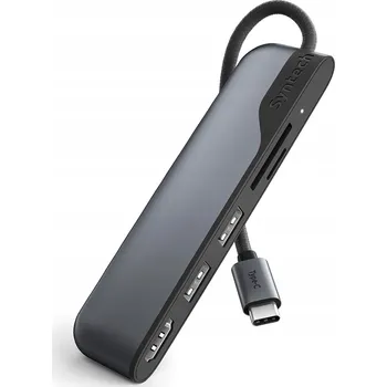 USB hub Syntech USB C Adaptér HUB HDMI SD/TF 5 v 1