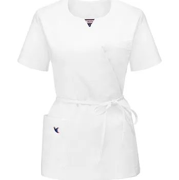 Dámská mikina Mikina dámská zdravotnická na zavazování BÍLÁ ULA MECLO XXL