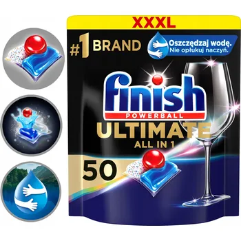 Přípravek do myčky FINISH ULTIMATE ALL-IN-1 MYCÍ TABLETY 50 KS FRESH