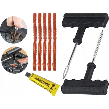 Sada na opravu pneumatiky SADA NA OPRAVU PRORAŽENÉ PNEUMATIKY KNOFLÍKOVÁ OPRAVA KOLA