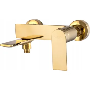 Vodovodní baterie Nástěnná vanová a sprchová baterie s jednou pákou Granitan FARO zlatá