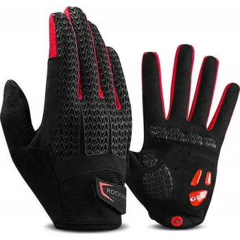 Cyklistické rukavice Cyklistické rukavice Rockbros M červené