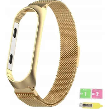 Náramek Náramek pro Mi Band 5/6 Xiaomi 15-20mm zlatý