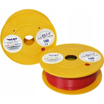 elektrický kabel Kabel LGY/H05V-K 0,50 mm2 100 m Červený