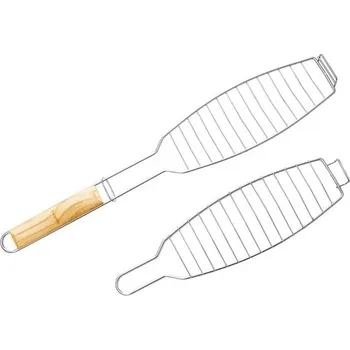 Zahradní gril Rošt na ryby Delphin GRILLA - Gril 30x11cm