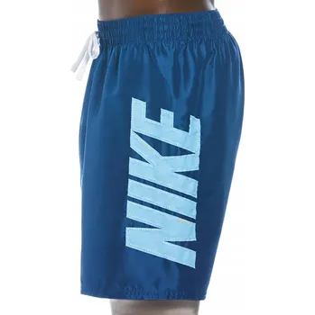 Pánské kraťasy Pánské plavkové šortky Nike Big Block 7" Volley, modrá (court blue), velikost S
