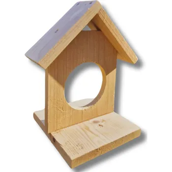 Krmítko pro ptáka Granule Jehlička Dřevěné krmítko pro venkovní ptactvo