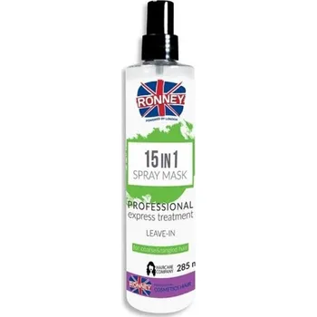Vlasová regenerace RONNEY 15in1 Spray Mask Express Treatment 285ml - kúra na poškozené vlasy