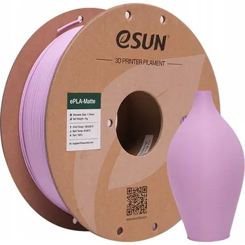 Filament ESun PLA filament Matte Lilac liliový 1.75mm/1kg - papírová cívka
