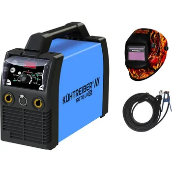 Svářečka Kühtreiber KITin 190 TIG LA RS + kabely 25/3m + kukla SET TOP